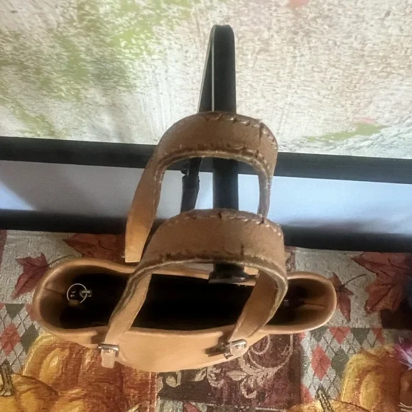 Coach Tan Legacy Leather Bucket Bag 9803 - Picture 10 of 12